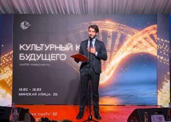 🌙 ديميتري بريجع يشارك في خيمة رمضان بموسكو ويشيد بدورها الإنساني