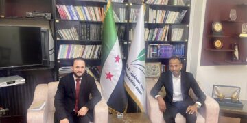 مدير الشبكة يلتقي رئيس اتحاد الصحفيين السوريين لبحث  التعاون التدريبي