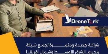 شراكة استراتيجية : بروتوكول تعاون بين محرري الشرق الأوسط وشركة Droneturk