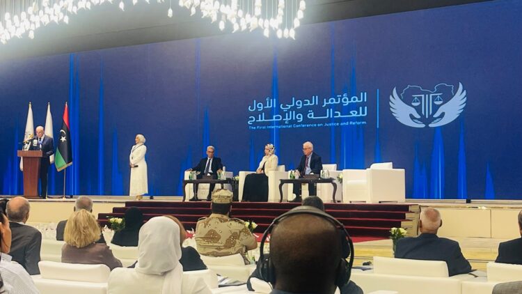 انطلاق المؤتمر الدولي الأول للعدالة والإصلاح في بنغازي بمشاركة شبكة مينا