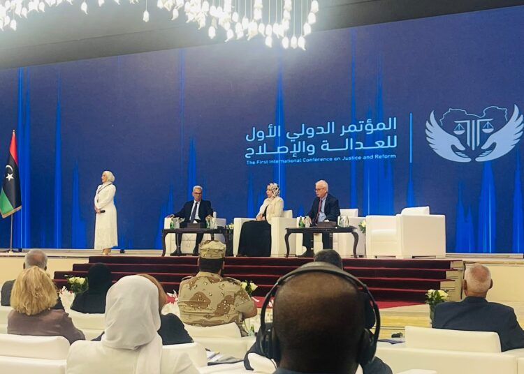 انطلاق المؤتمر الدولي الأول للعدالة والإصلاح في بنغازي بمشاركة شبكة مينا